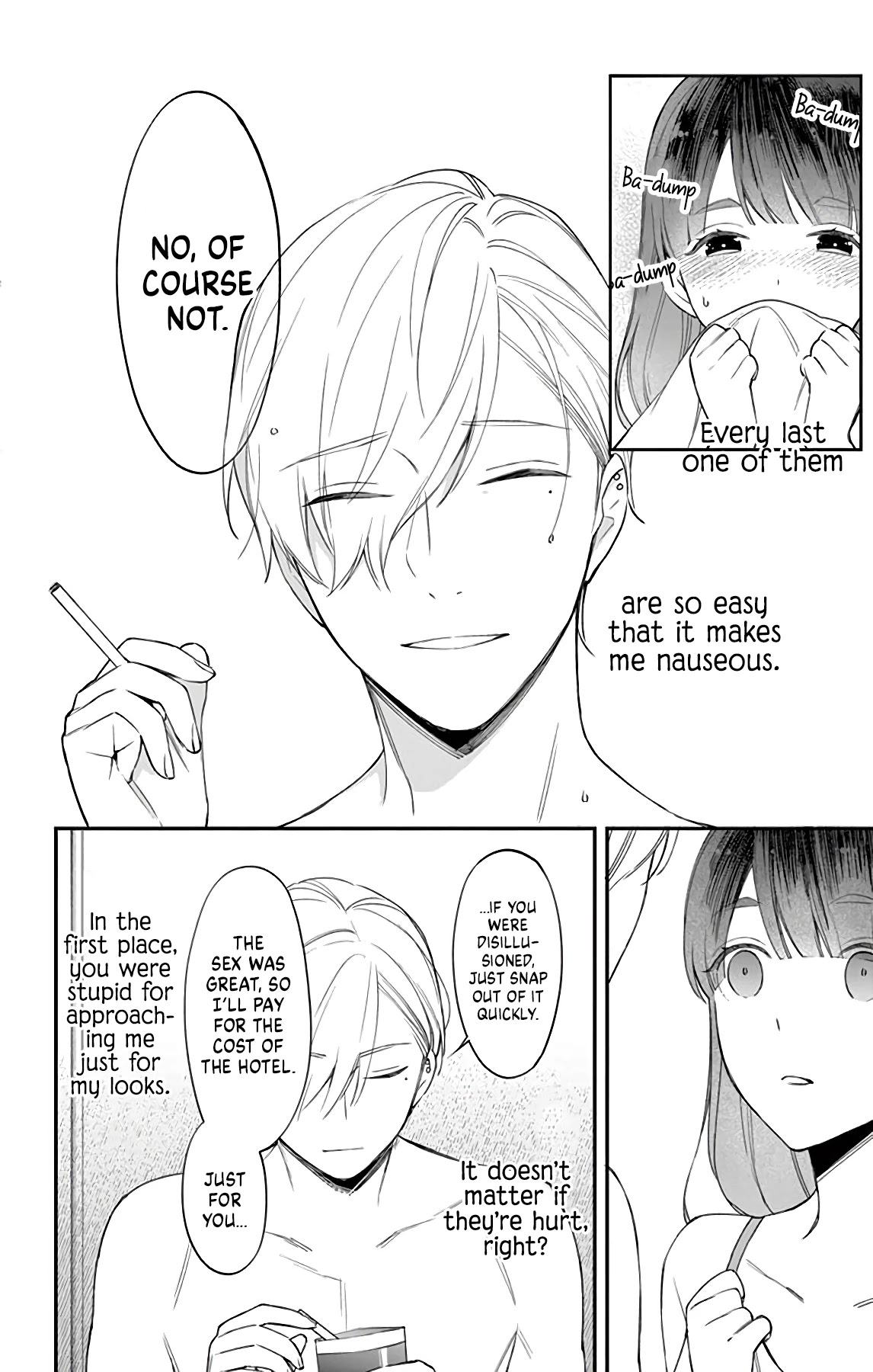 There's a Lie in this Infatuation Chapter 2 page 12 - Chapter 2: Part 2 [END]