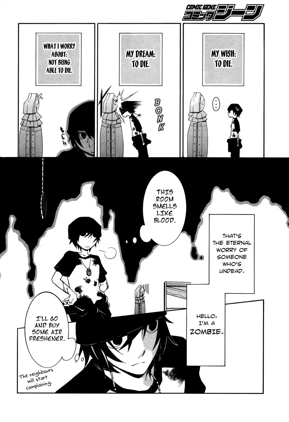 There’s a Reason I’m Undead Chapter 0 page 5 - Chapter 0: Oneshot