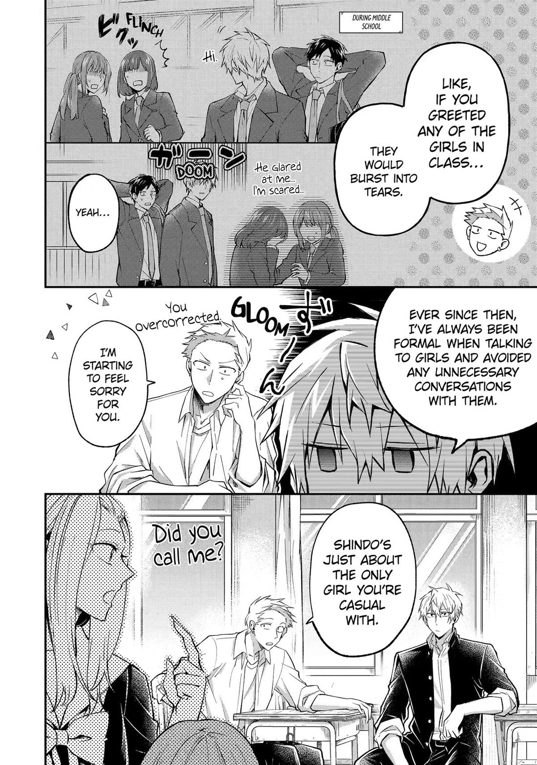 There's a Wall of Extroverts Around Me! Chapter 3.5 page 4 - Chapter 3.5