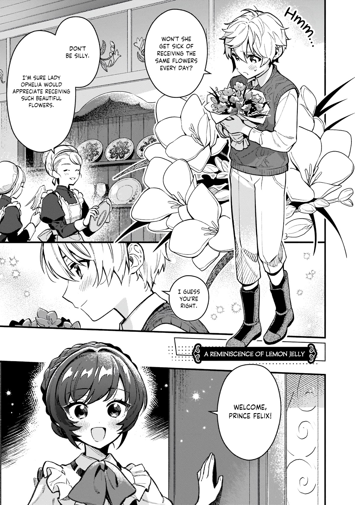 There's No Such Thing as a Villainess Route? Not in My Book! Chapter 6.5 page 2 - Chapter 6.5: [Vol. 1 Extra] A Reminiscence of Lemon Jelly
