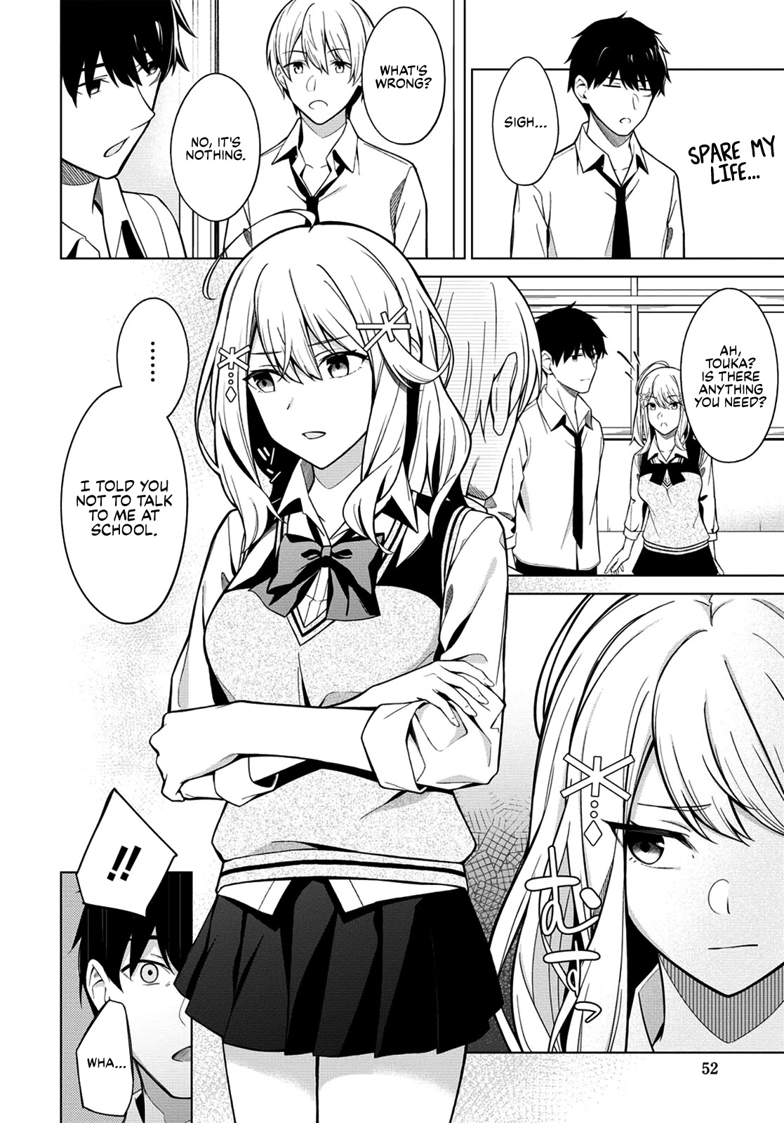There's No Way a Side Character Like Me Could Be Popular, Right? Chapter 1 page 12 - Chapter 1