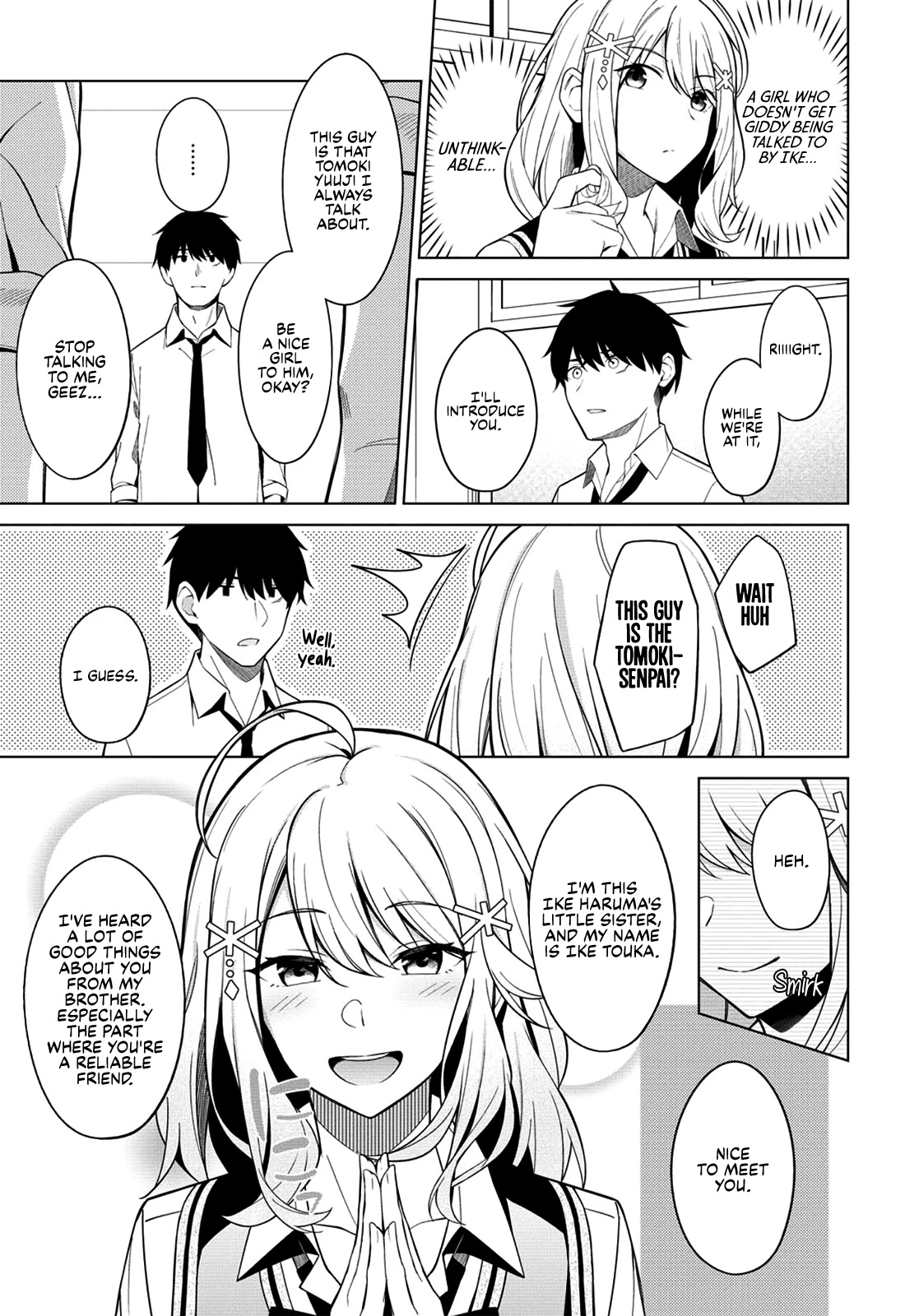 There's No Way a Side Character Like Me Could Be Popular, Right? Chapter 1 page 13 - Chapter 1