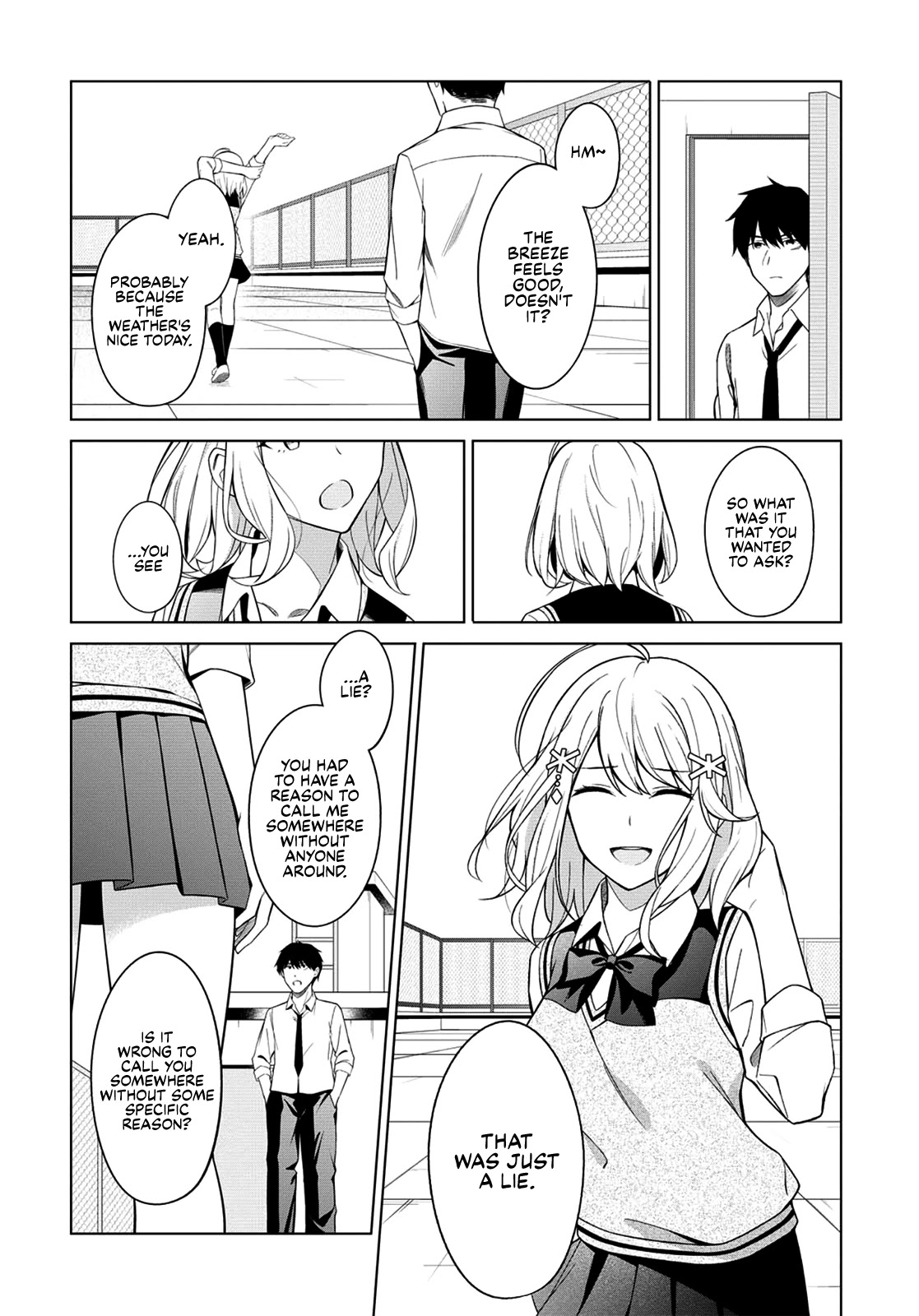 There's No Way a Side Character Like Me Could Be Popular, Right? Chapter 1 page 18 - Chapter 1