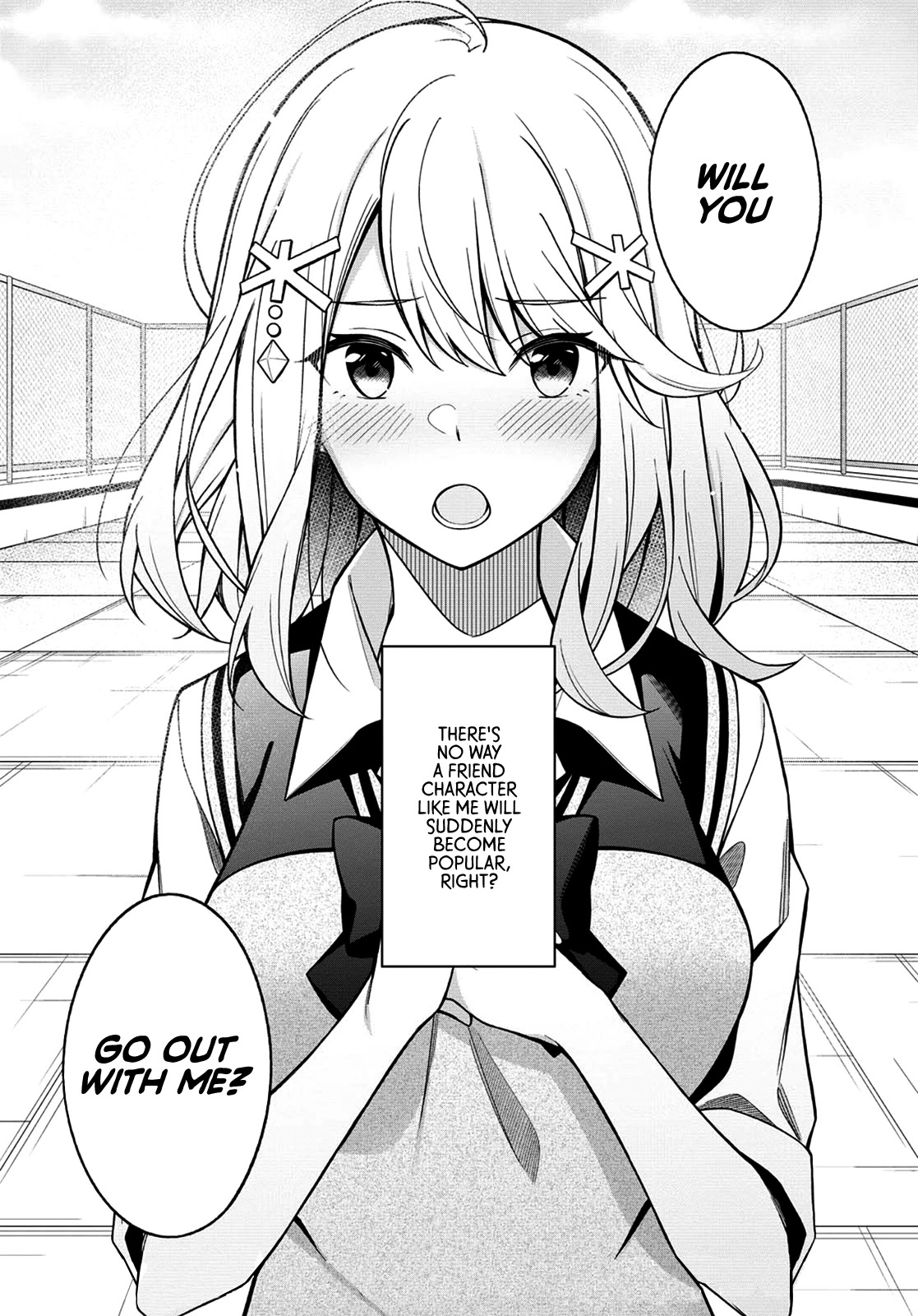 There's No Way a Side Character Like Me Could Be Popular, Right? Chapter 1 page 20 - Chapter 1