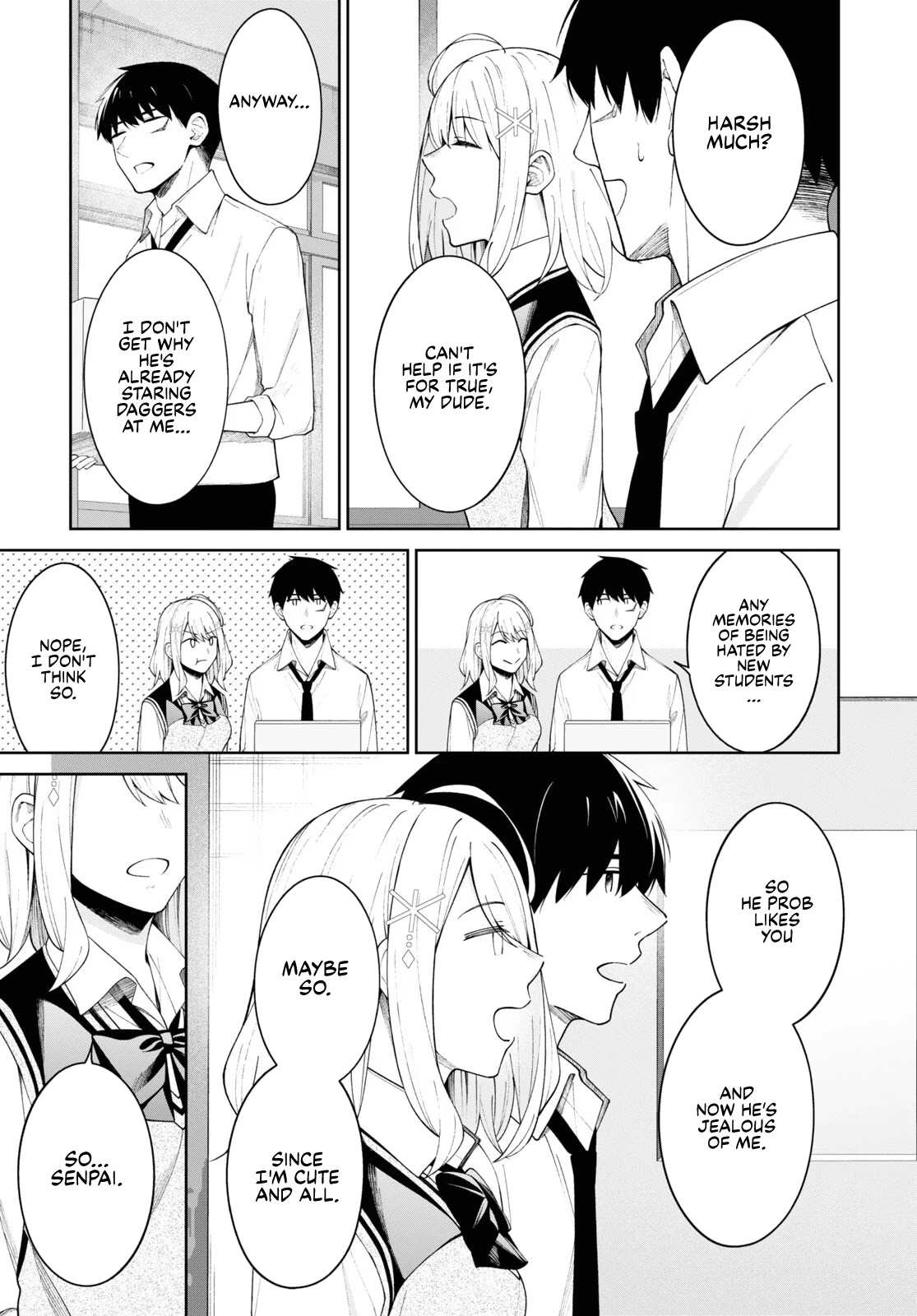 There's No Way a Side Character Like Me Could Be Popular, Right? Chapter 10 page 10 - Chapter 10
