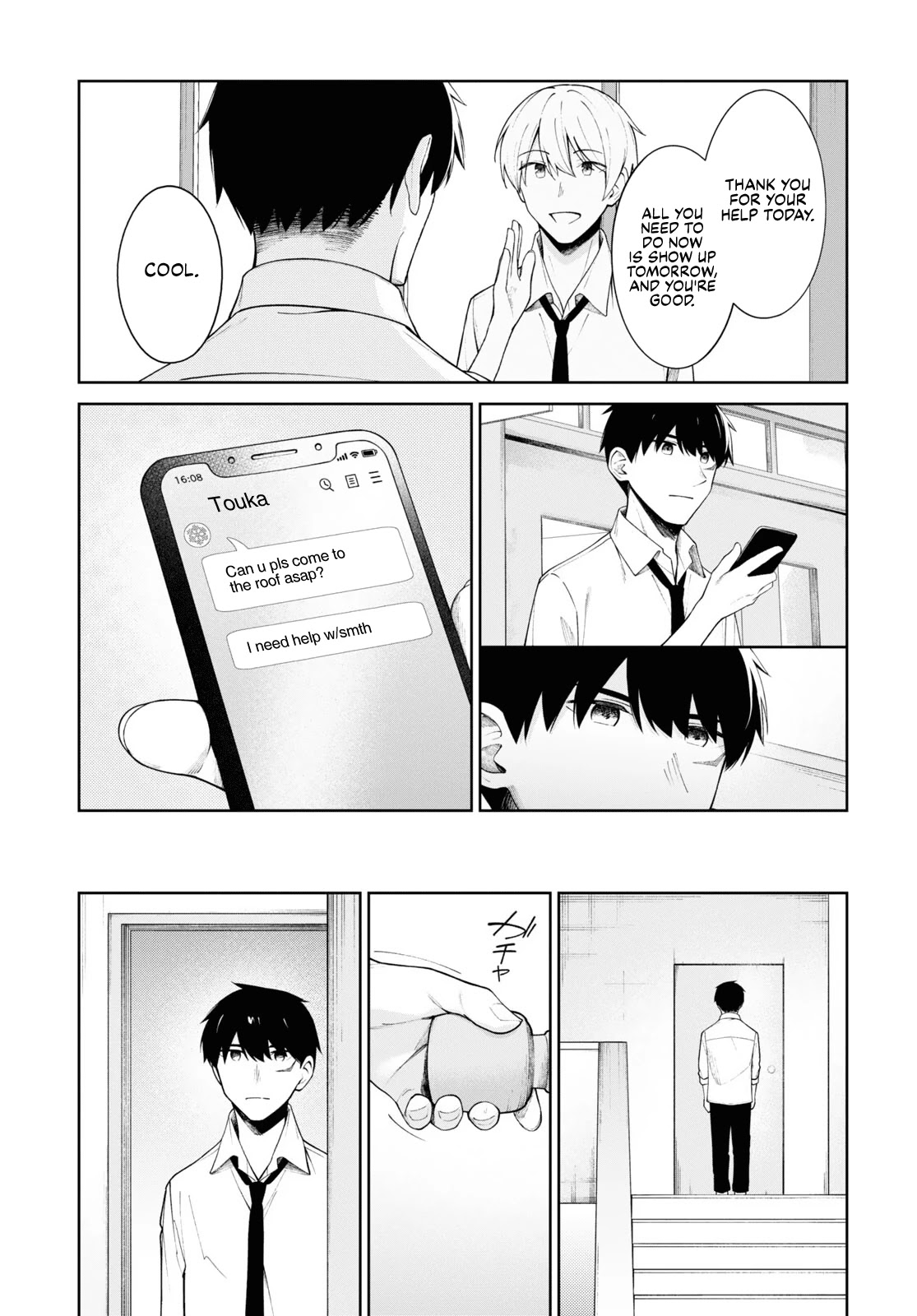 There's No Way a Side Character Like Me Could Be Popular, Right? Chapter 10 page 13 - Chapter 10