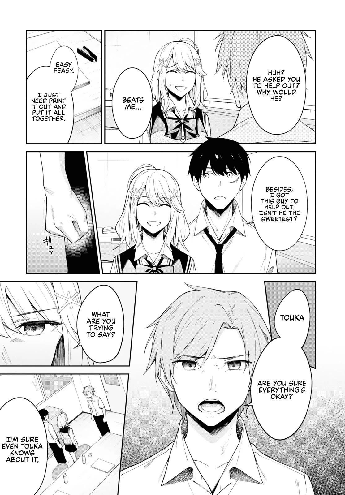 There's No Way a Side Character Like Me Could Be Popular, Right? Chapter 10 page 4 - Chapter 10