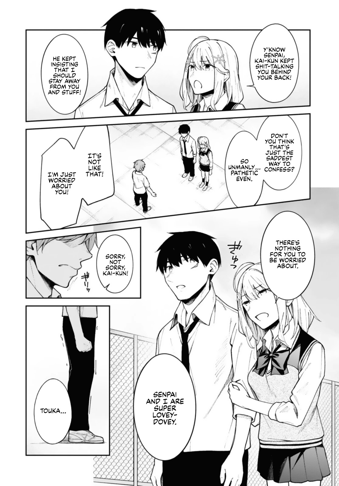 There's No Way a Side Character Like Me Could Be Popular, Right? Chapter 11 page 2 - Chapter 11