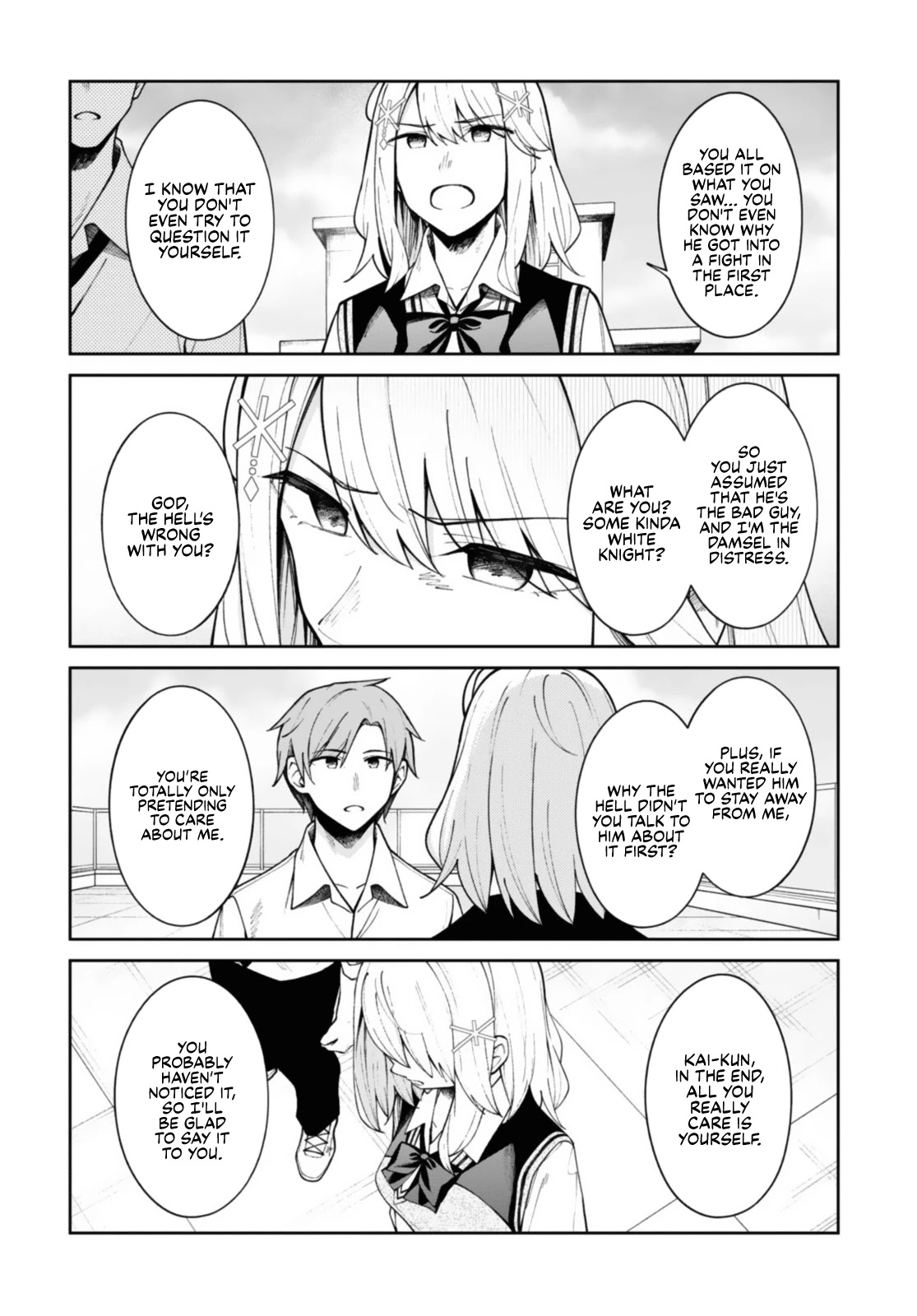 There's No Way a Side Character Like Me Could Be Popular, Right? Chapter 11 page 6 - Chapter 11