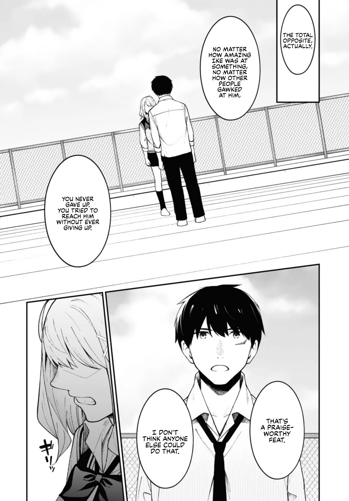 There's No Way a Side Character Like Me Could Be Popular, Right? Chapter 12 page 12 - Chapter 12