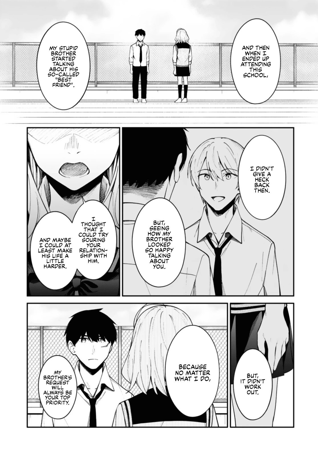 There's No Way a Side Character Like Me Could Be Popular, Right? Chapter 12 page 7 - Chapter 12