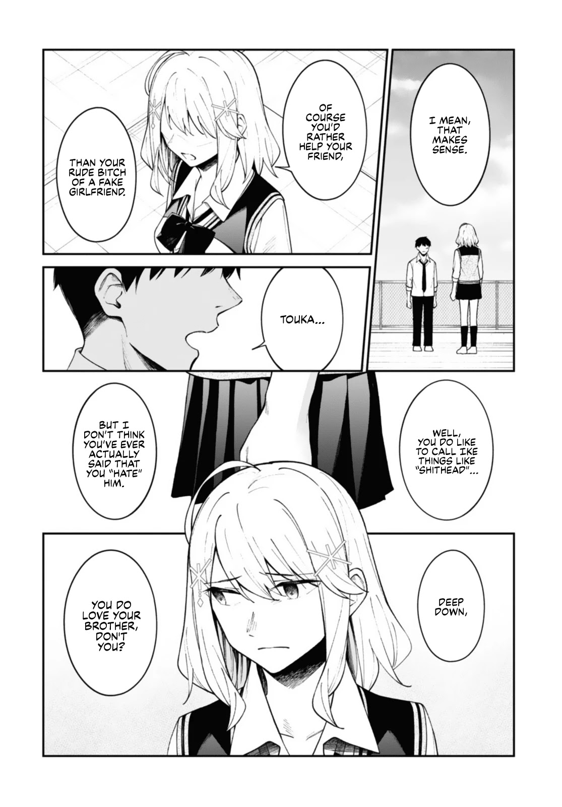 There's No Way a Side Character Like Me Could Be Popular, Right? Chapter 12 page 8 - Chapter 12