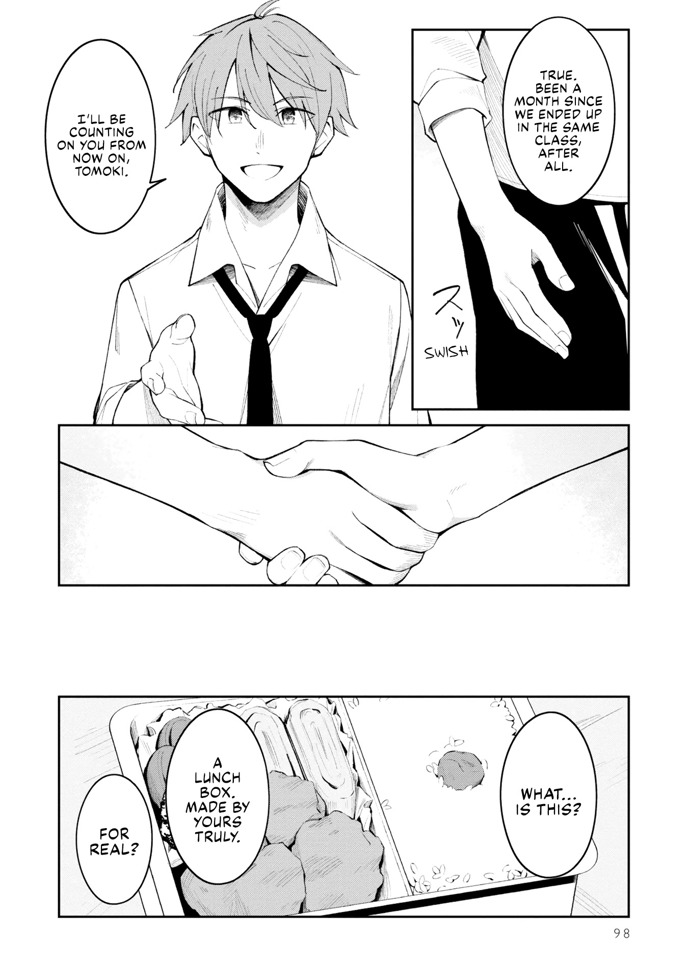 There's No Way a Side Character Like Me Could Be Popular, Right? Chapter 13 page 12 - Chapter 13