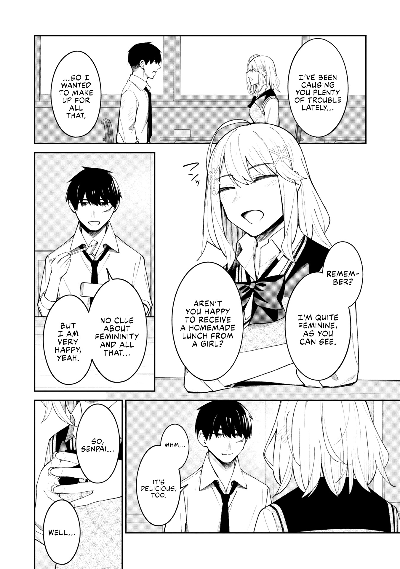 There's No Way a Side Character Like Me Could Be Popular, Right? Chapter 13 page 13 - Chapter 13