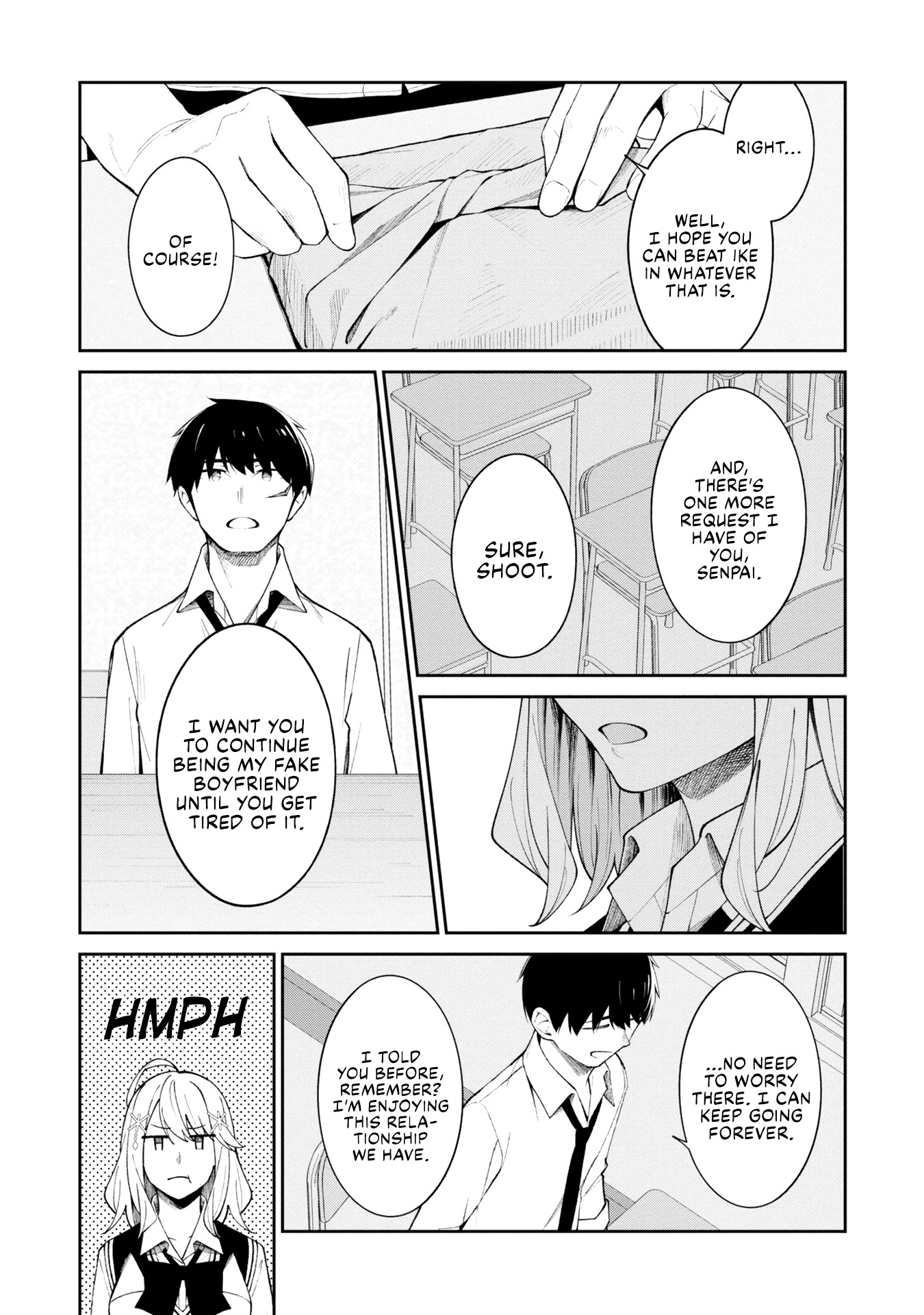 There's No Way a Side Character Like Me Could Be Popular, Right? Chapter 13 page 17 - Chapter 13
