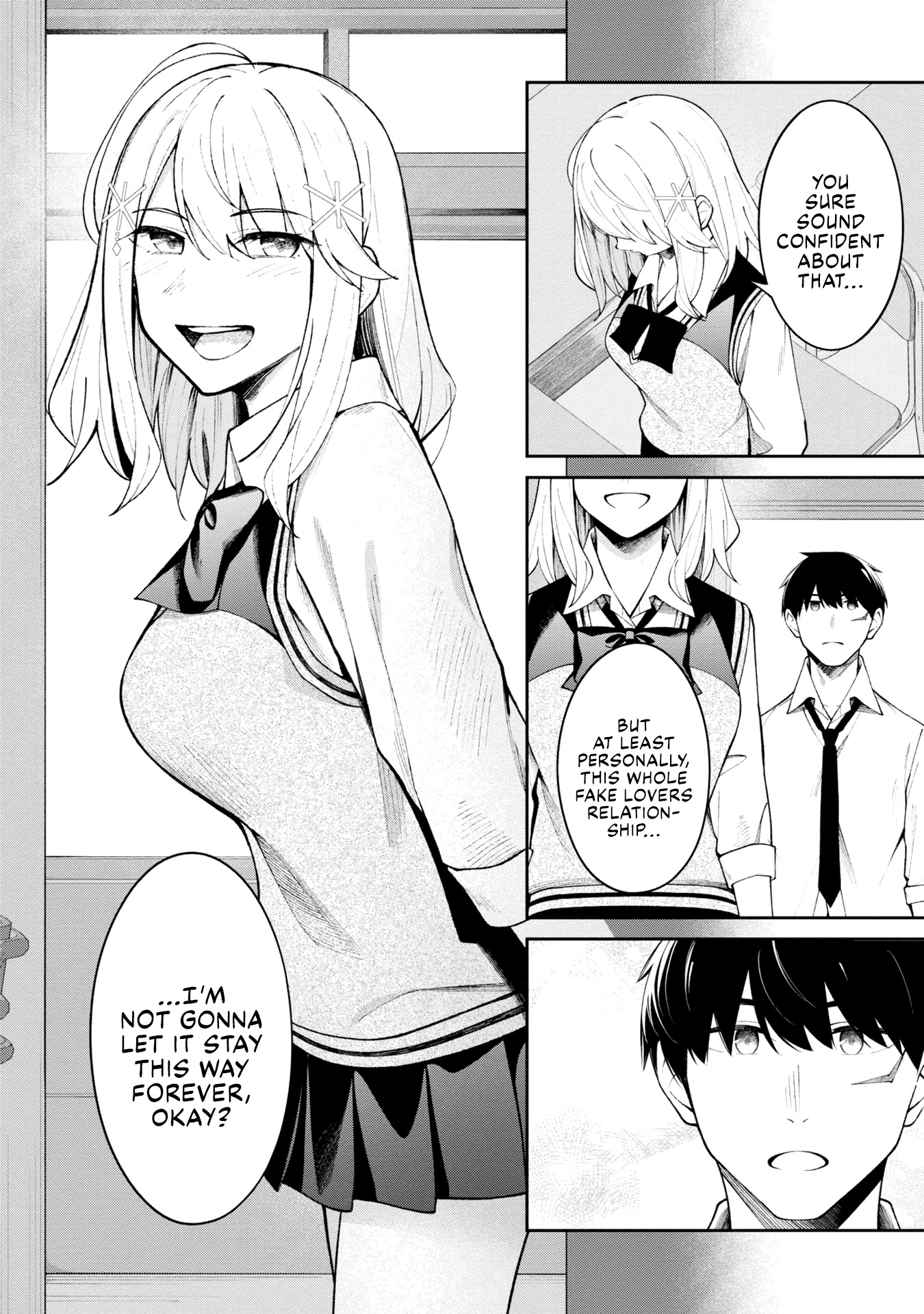 There's No Way a Side Character Like Me Could Be Popular, Right? Chapter 13 page 18 - Chapter 13