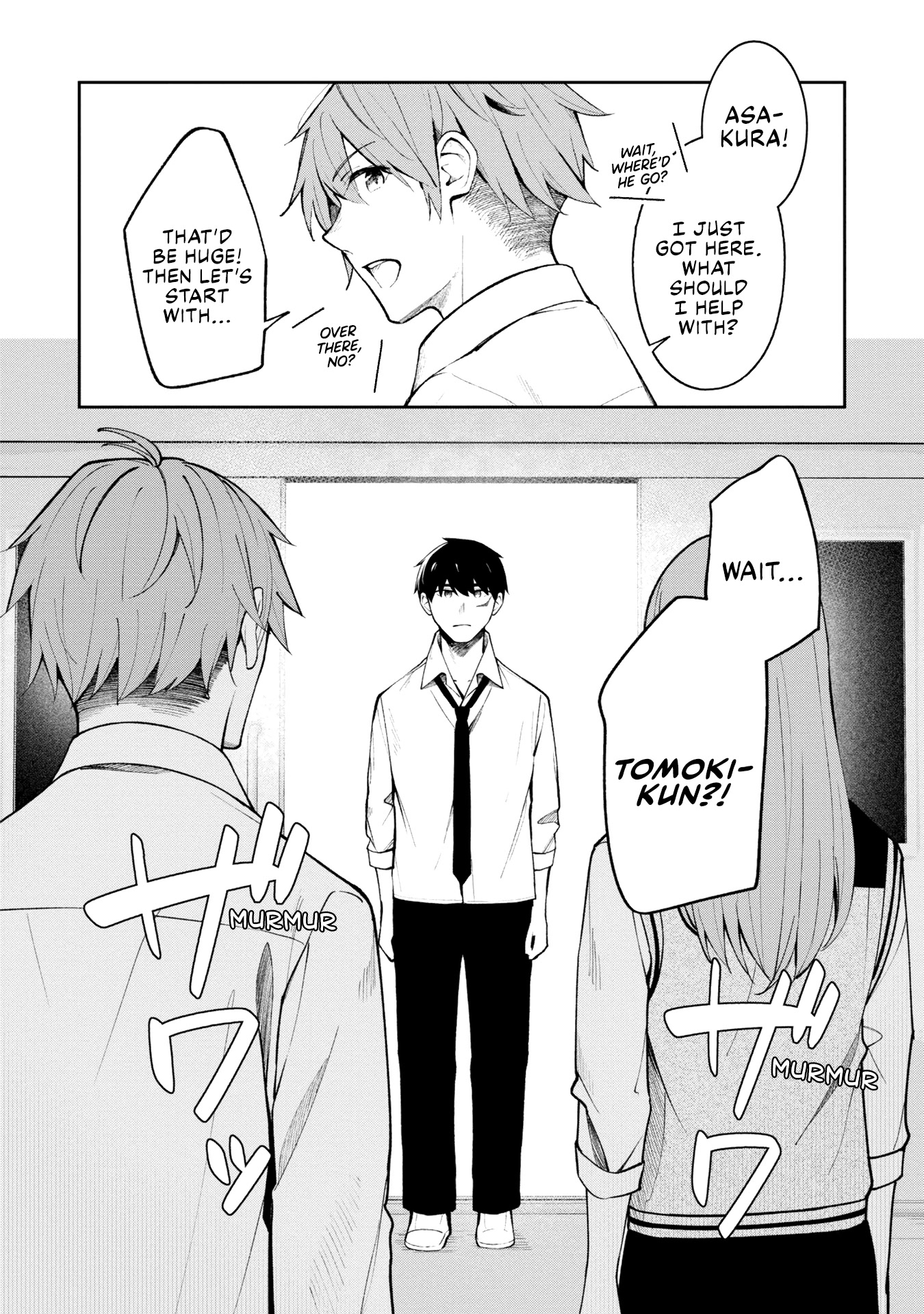 There's No Way a Side Character Like Me Could Be Popular, Right? Chapter 13 page 2 - Chapter 13