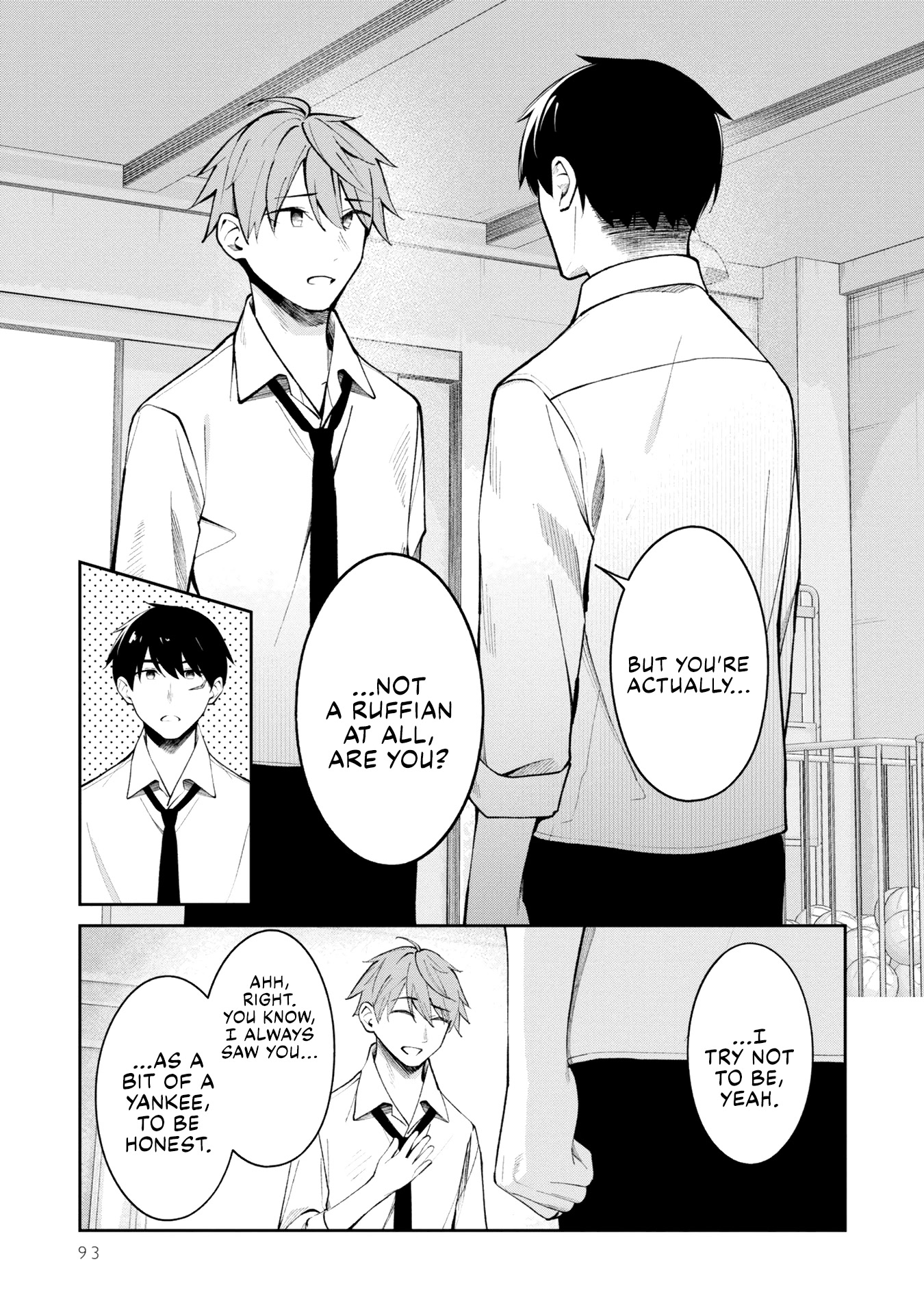 There's No Way a Side Character Like Me Could Be Popular, Right? Chapter 13 page 7 - Chapter 13