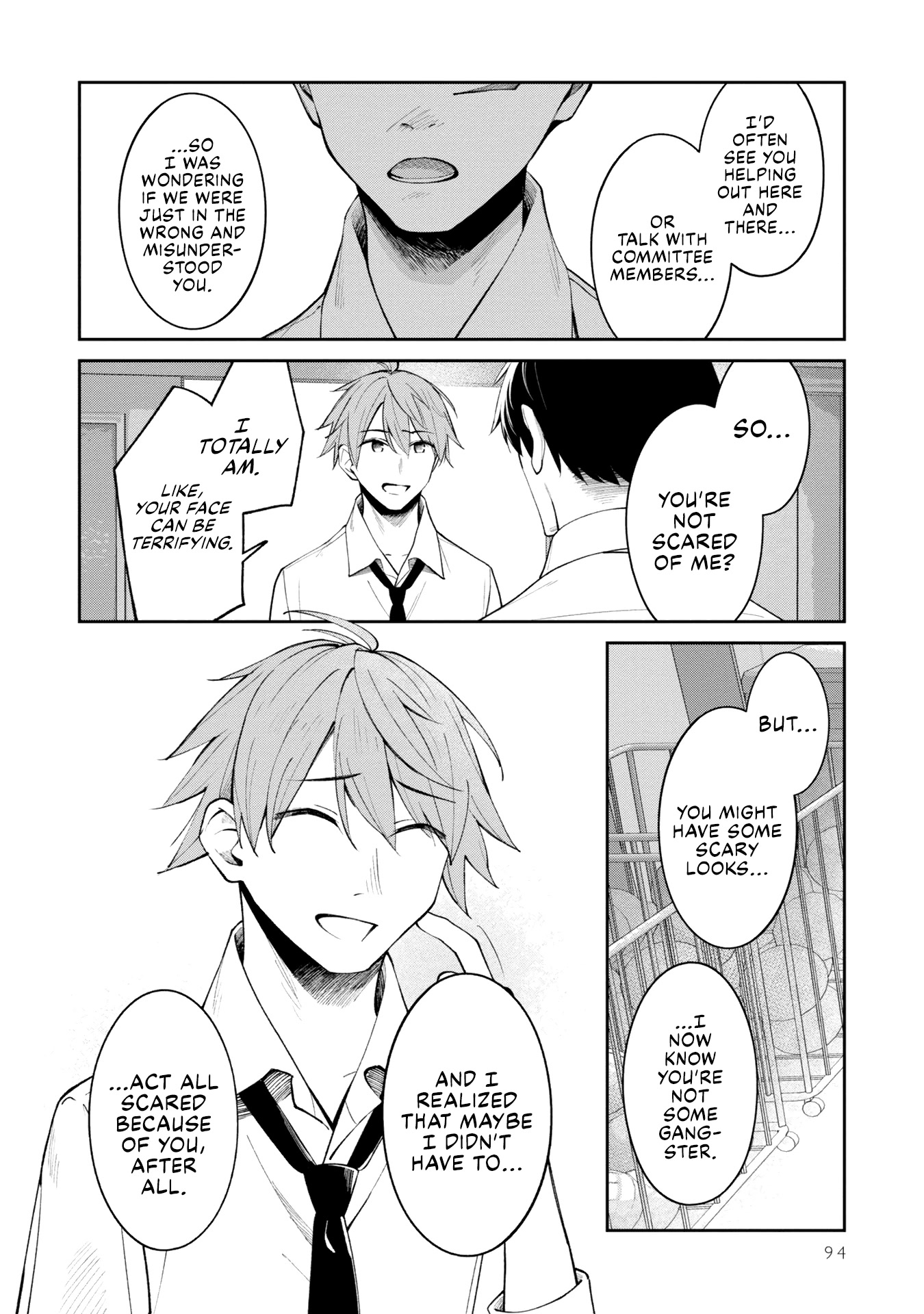 There's No Way a Side Character Like Me Could Be Popular, Right? Chapter 13 page 8 - Chapter 13