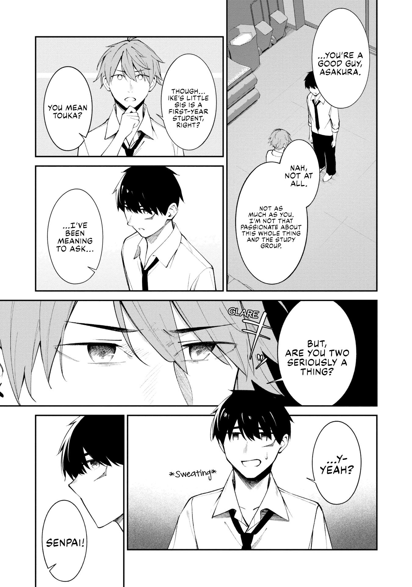 There's No Way a Side Character Like Me Could Be Popular, Right? Chapter 13 page 9 - Chapter 13