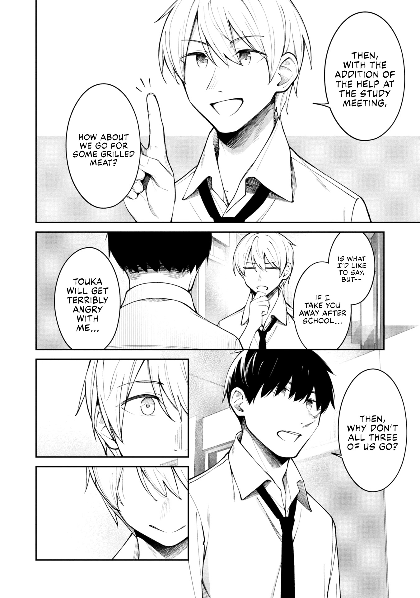 There's No Way a Side Character Like Me Could Be Popular, Right? Chapter 14 page 10 - Chapter 14