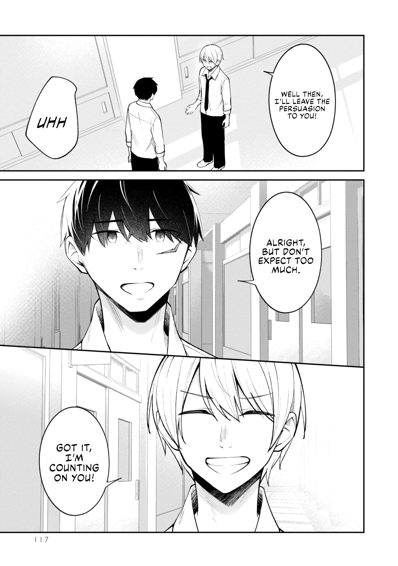 There's No Way a Side Character Like Me Could Be Popular, Right? Chapter 14 page 11 - Chapter 14