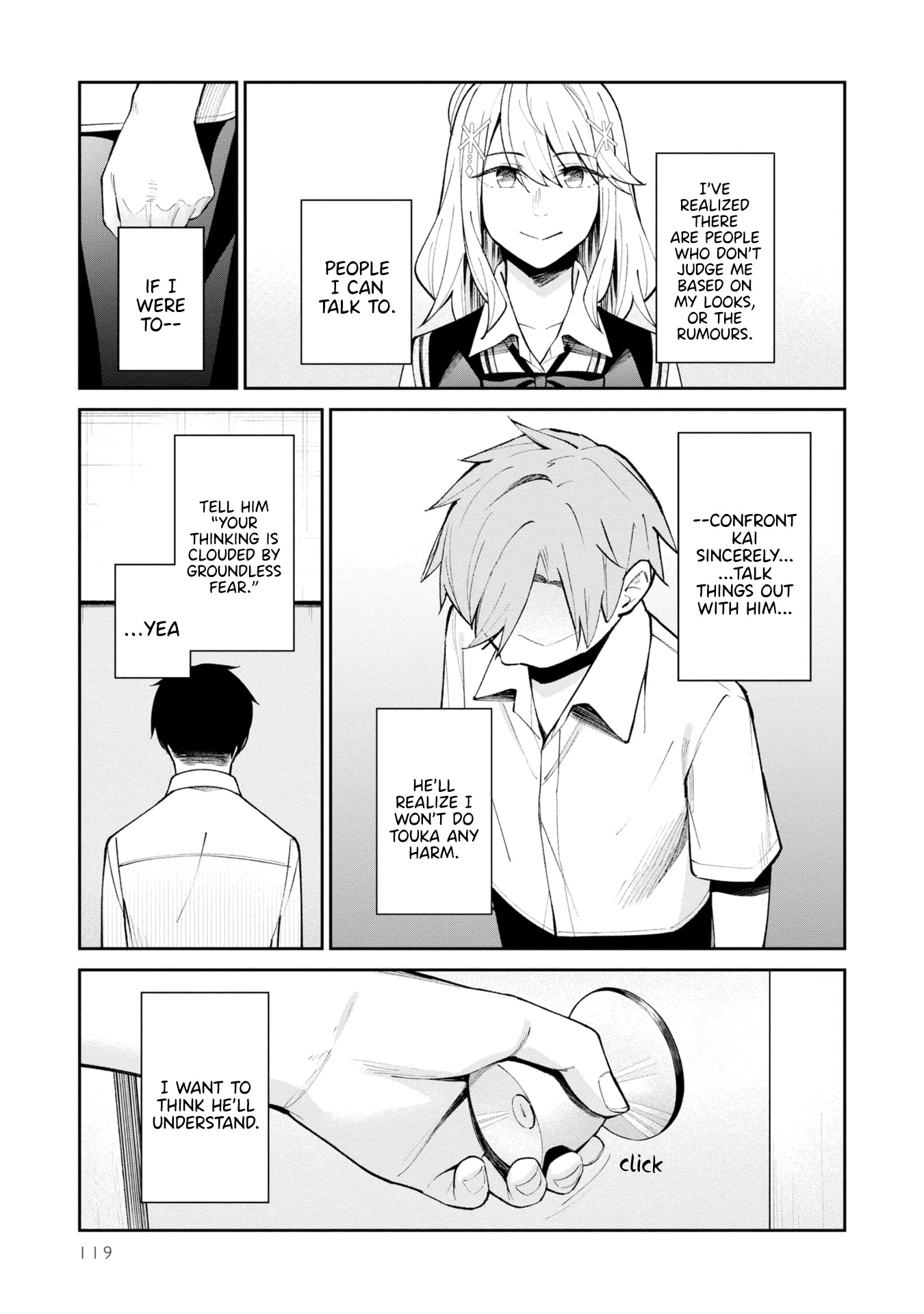 There's No Way a Side Character Like Me Could Be Popular, Right? Chapter 14 page 13 - Chapter 14
