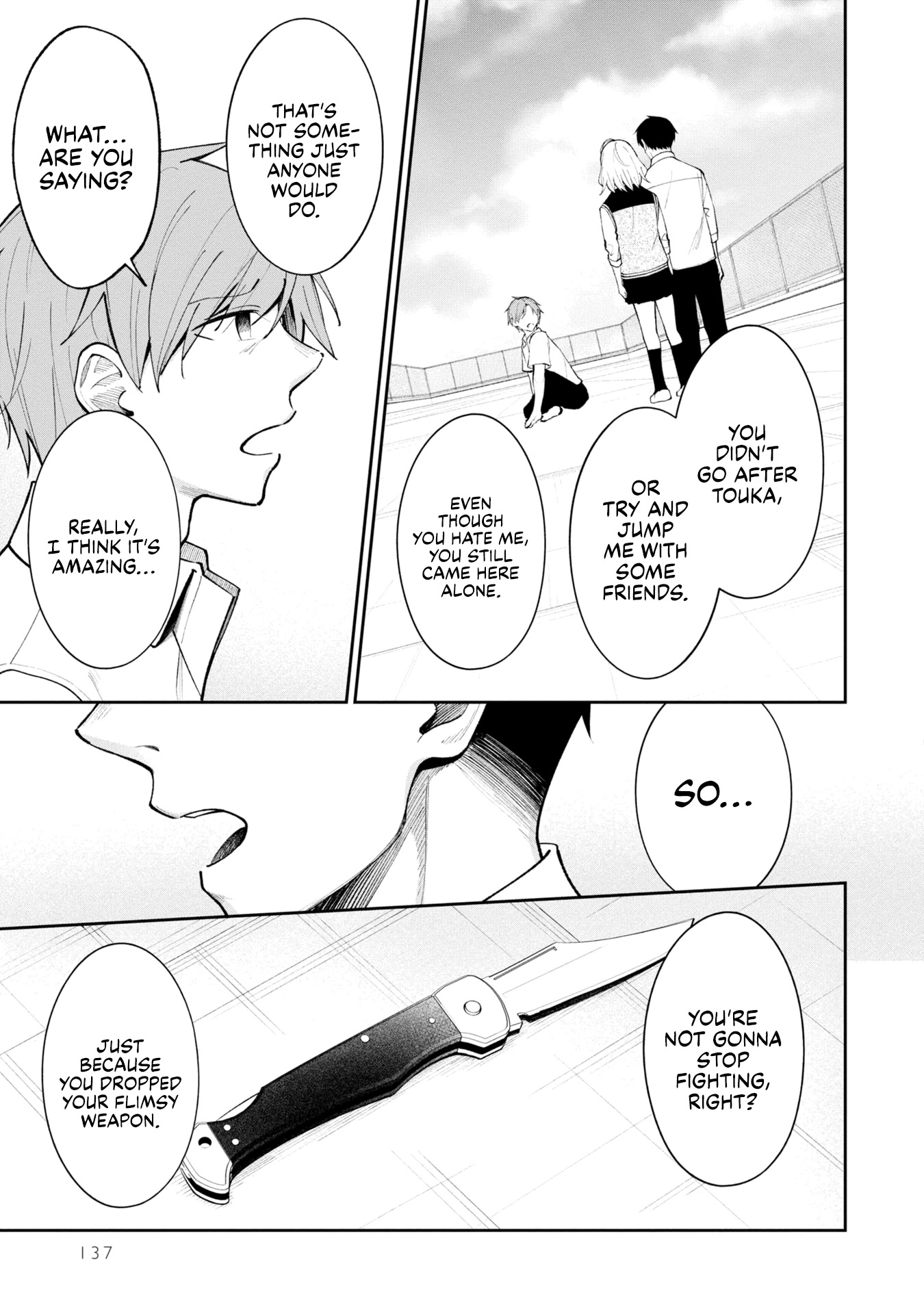 There's No Way a Side Character Like Me Could Be Popular, Right? Chapter 15 page 17 - Chapter 15