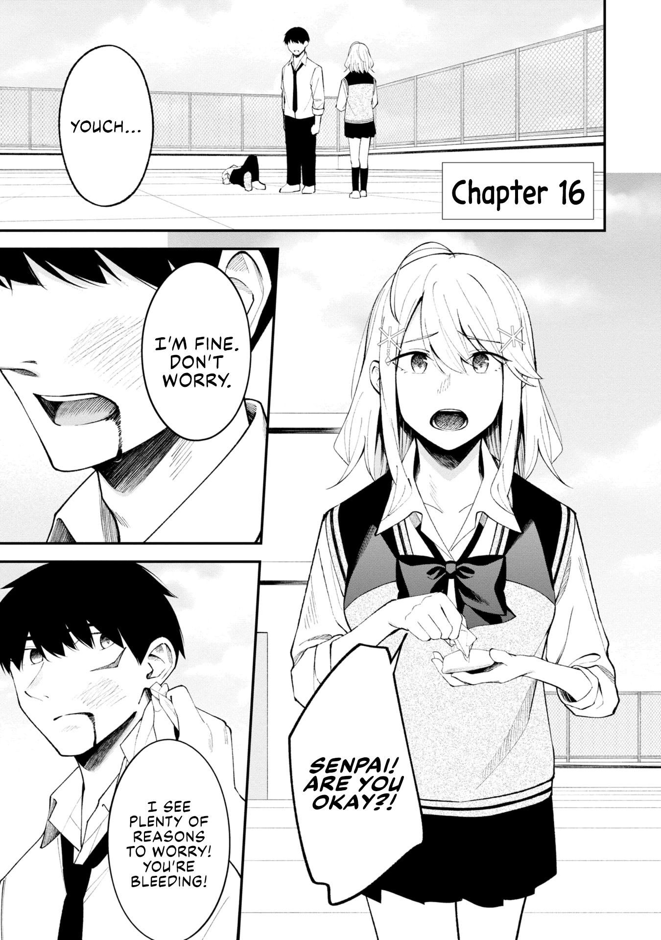 There's No Way a Side Character Like Me Could Be Popular, Right? Chapter 16 page 1 - Chapter 16