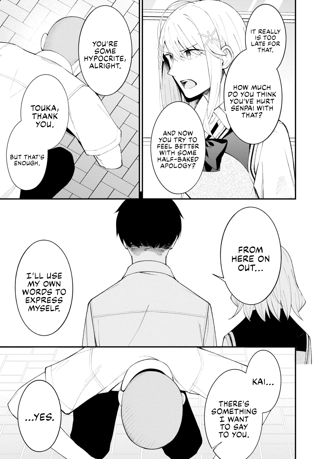 There's No Way a Side Character Like Me Could Be Popular, Right? Chapter 16 page 15 - Chapter 16