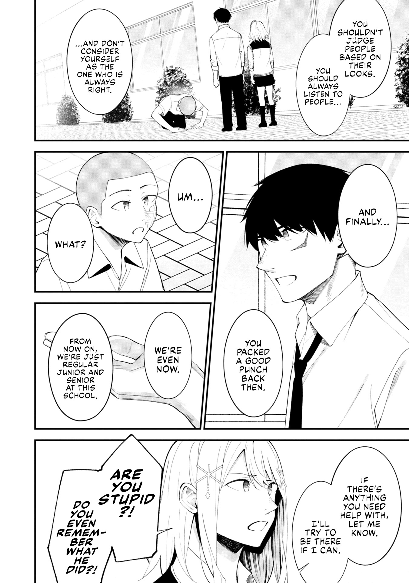 There's No Way a Side Character Like Me Could Be Popular, Right? Chapter 16 page 16 - Chapter 16