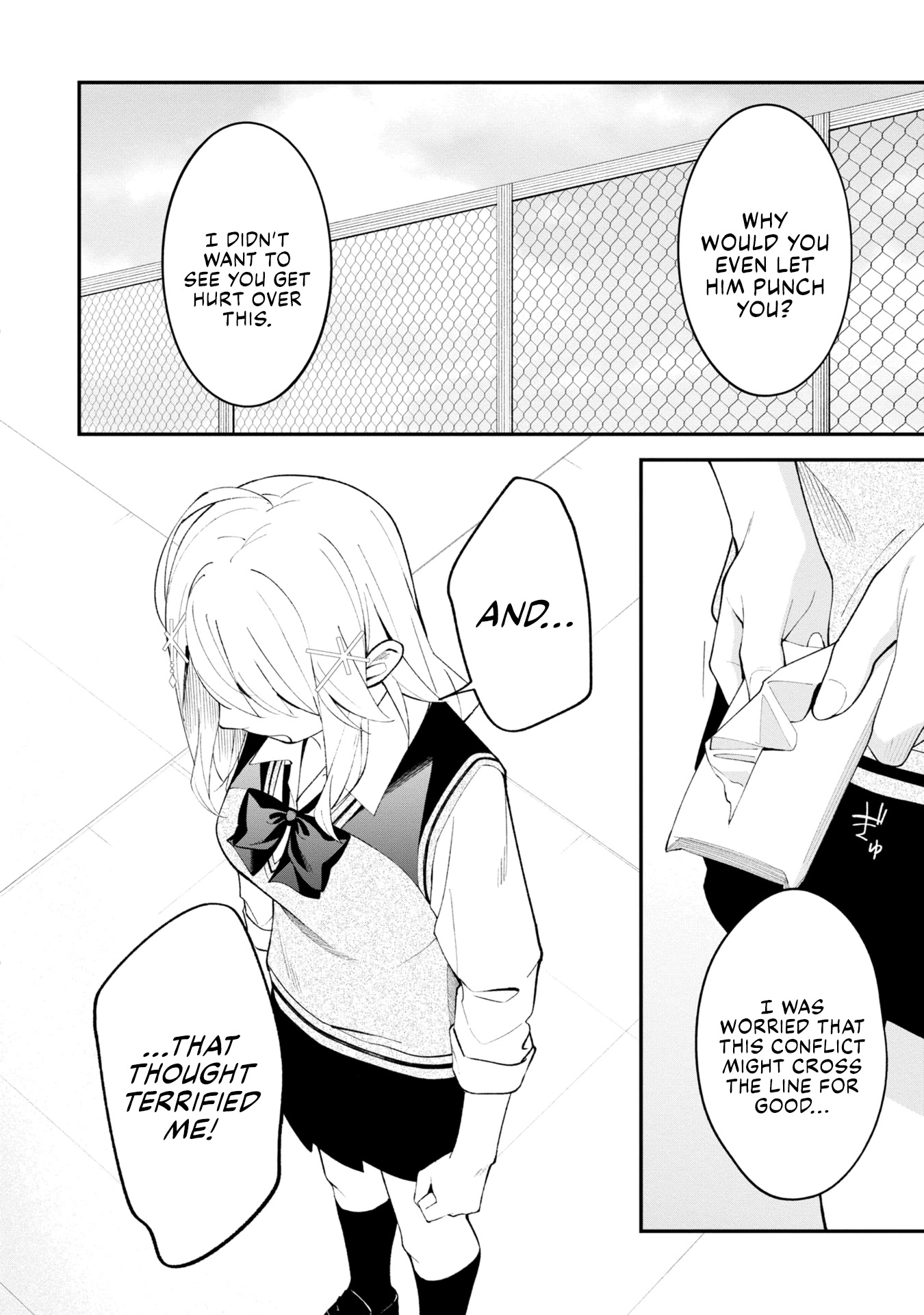 There's No Way a Side Character Like Me Could Be Popular, Right? Chapter 16 page 4 - Chapter 16