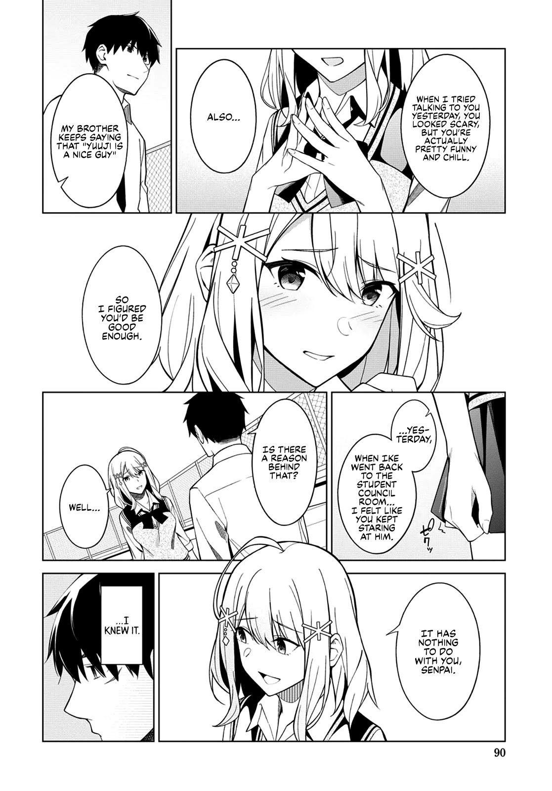 There's No Way a Side Character Like Me Could Be Popular, Right? Chapter 2 page 2 - Chapter 2
