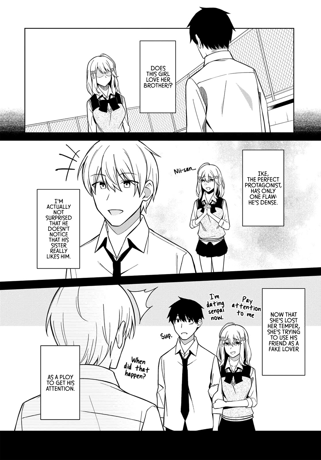 There's No Way a Side Character Like Me Could Be Popular, Right? Chapter 2 page 8 - Chapter 2