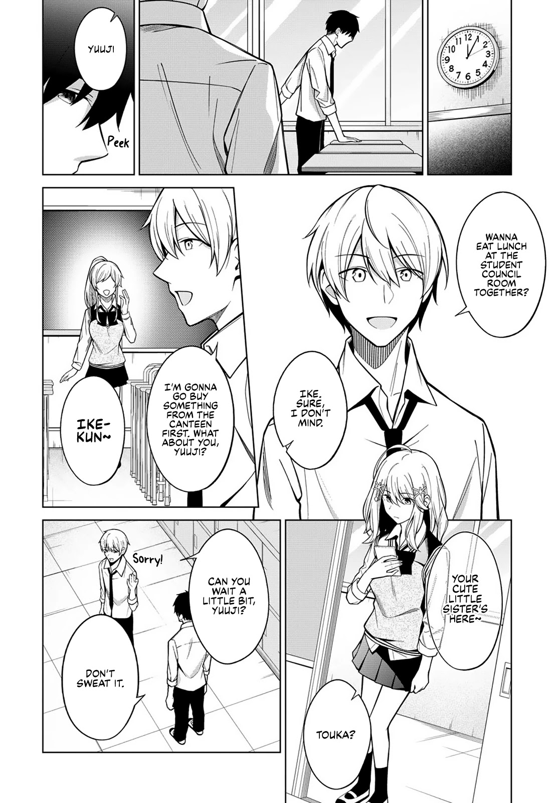 There's No Way a Side Character Like Me Could Be Popular, Right? Chapter 3 page 2 - Chapter 3