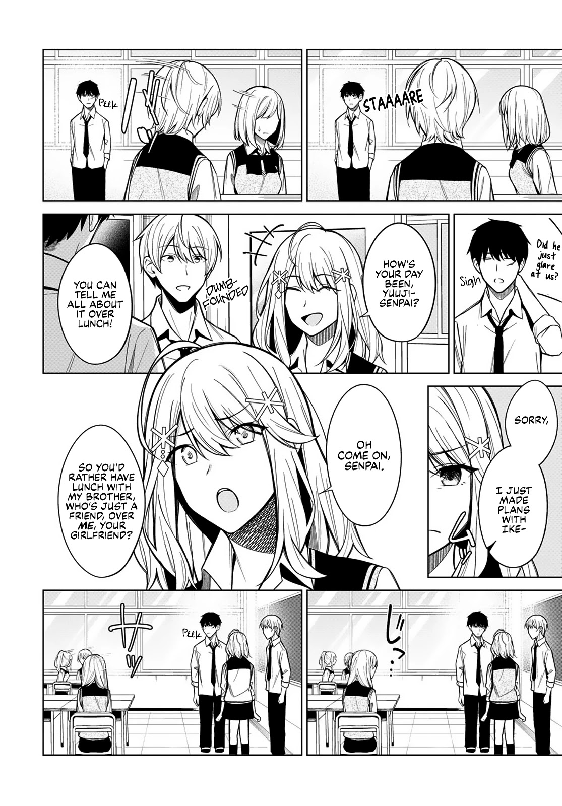 There's No Way a Side Character Like Me Could Be Popular, Right? Chapter 3 page 4 - Chapter 3