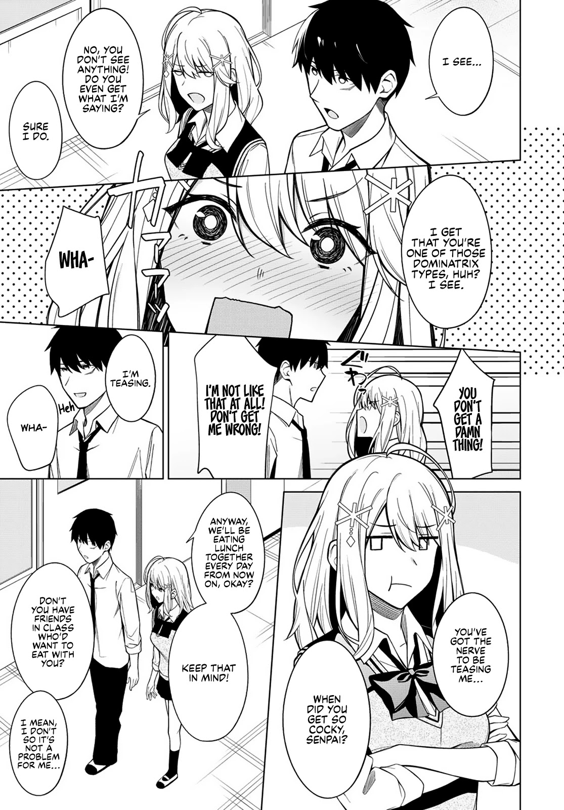 There's No Way a Side Character Like Me Could Be Popular, Right? Chapter 3 page 9 - Chapter 3