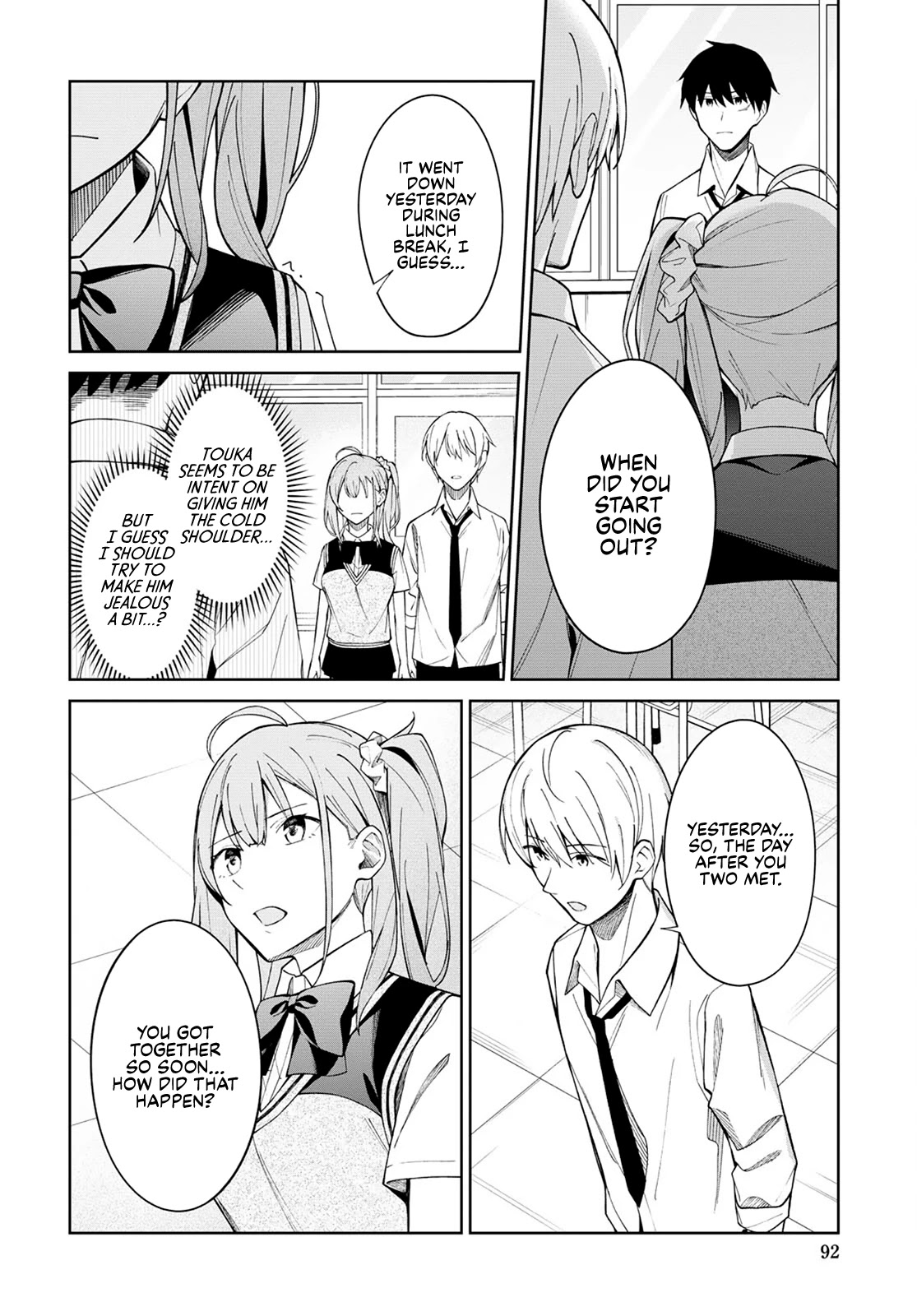 There's No Way a Side Character Like Me Could Be Popular, Right? Chapter 4 page 2 - Chapter 4