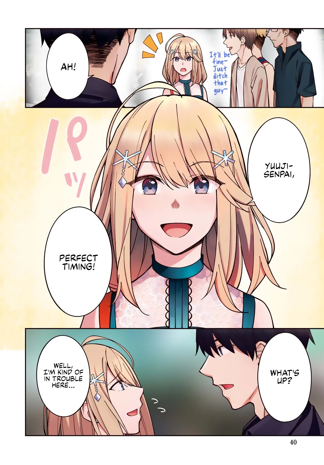 There's No Way a Side Character Like Me Could Be Popular, Right? Chapter 5 page 2 - Chapter 5