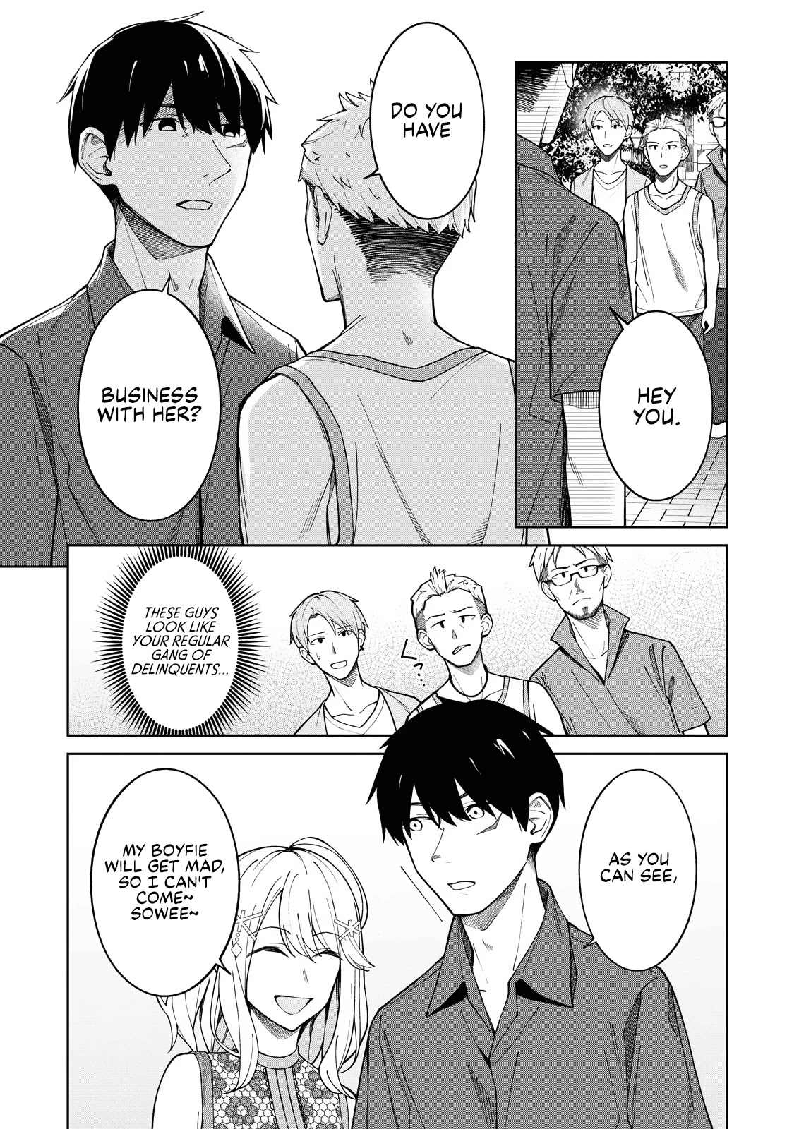 There's No Way a Side Character Like Me Could Be Popular, Right? Chapter 5 page 3 - Chapter 5