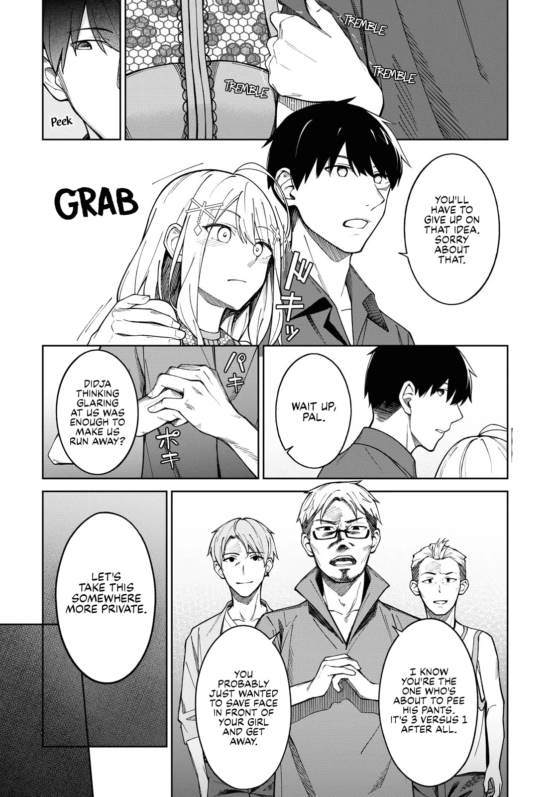 There's No Way a Side Character Like Me Could Be Popular, Right? Chapter 5 page 4 - Chapter 5