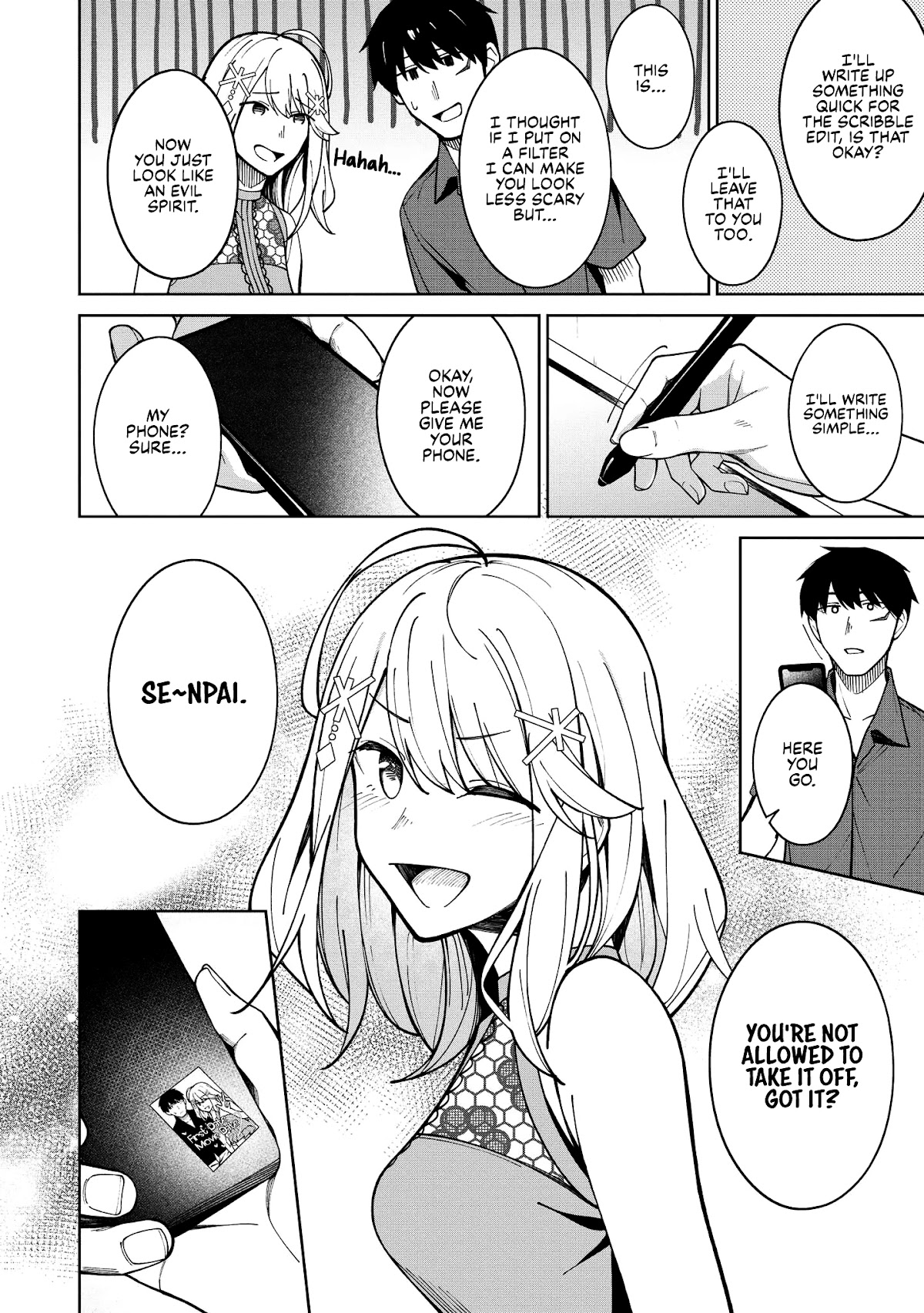 There's No Way a Side Character Like Me Could Be Popular, Right? Chapter 6 page 14 - Chapter 6