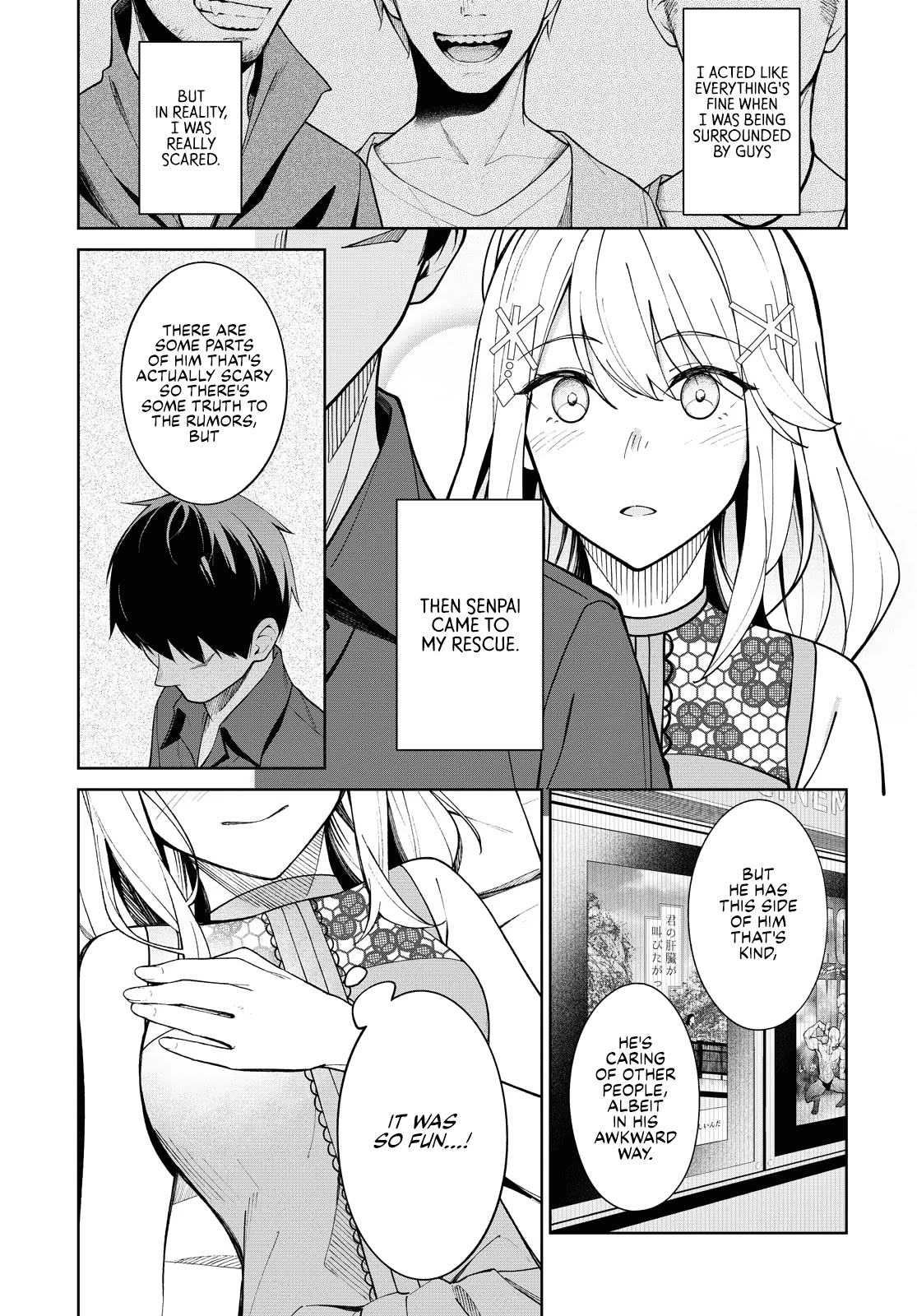 There's No Way a Side Character Like Me Could Be Popular, Right? Chapter 7 page 4 - Chapter 7