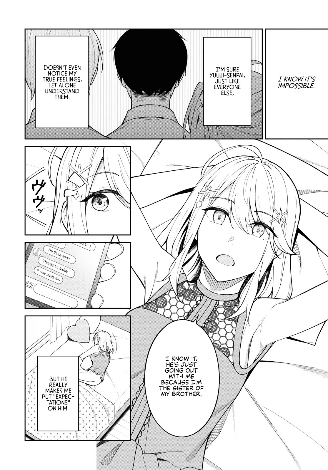 There's No Way a Side Character Like Me Could Be Popular, Right? Chapter 7 page 9 - Chapter 7