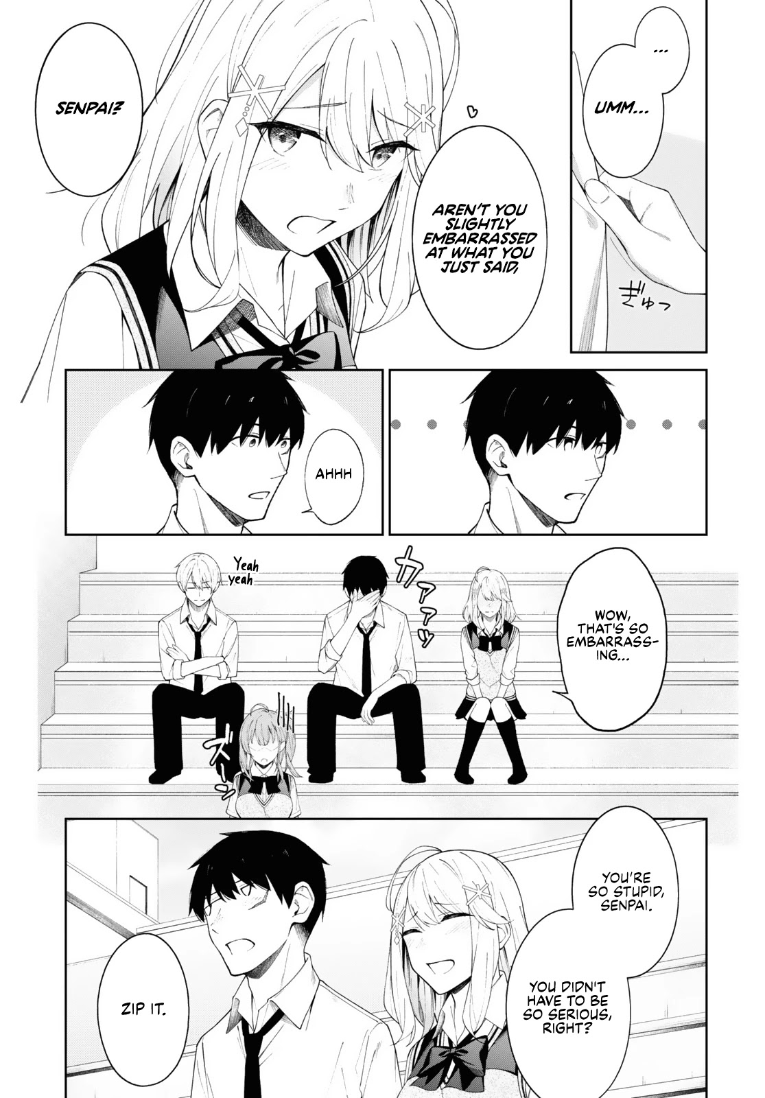 There's No Way a Side Character Like Me Could Be Popular, Right? Chapter 8 page 11 - Chapter 8