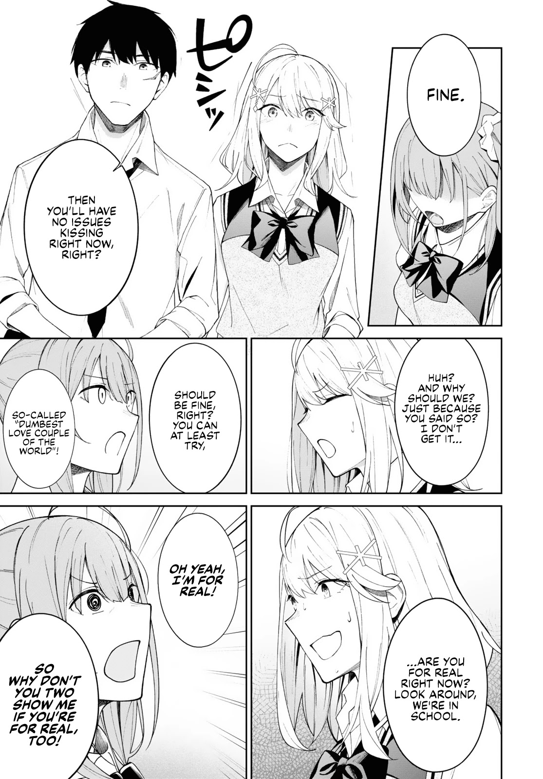There's No Way a Side Character Like Me Could Be Popular, Right? Chapter 8 page 7 - Chapter 8