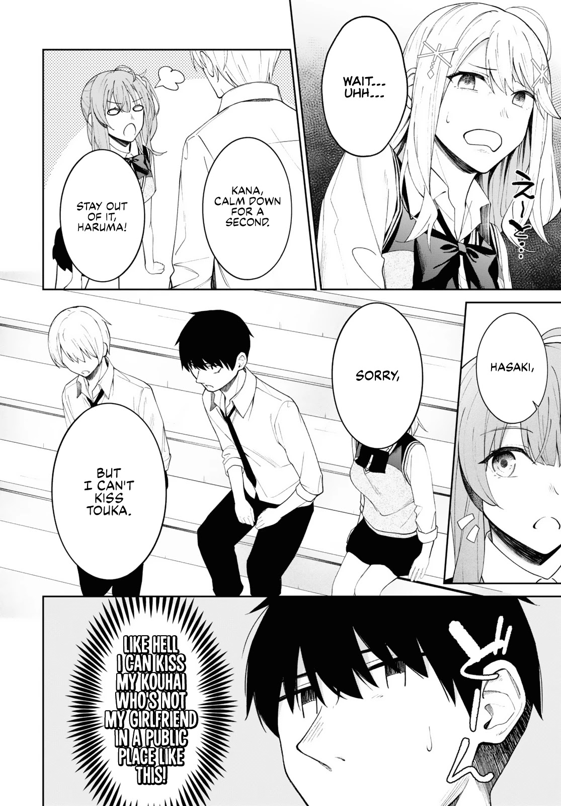 There's No Way a Side Character Like Me Could Be Popular, Right? Chapter 8 page 8 - Chapter 8