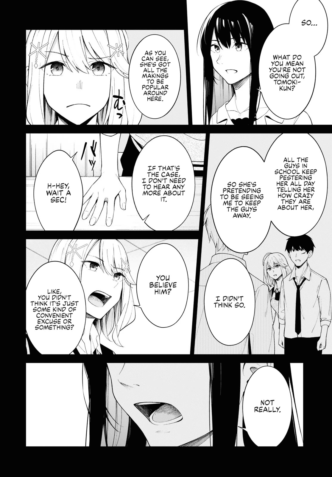 There's No Way a Side Character Like Me Could Be Popular, Right? Chapter 9 page 12 - Chapter 9