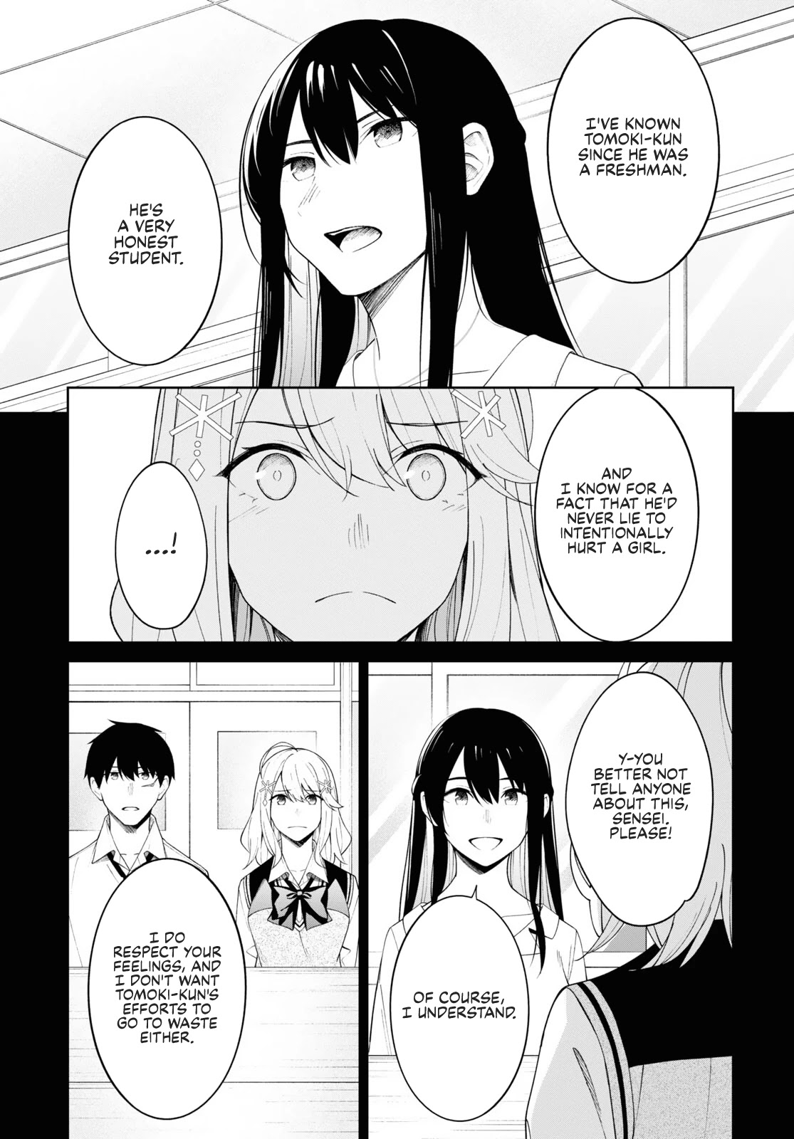 There's No Way a Side Character Like Me Could Be Popular, Right? Chapter 9 page 13 - Chapter 9