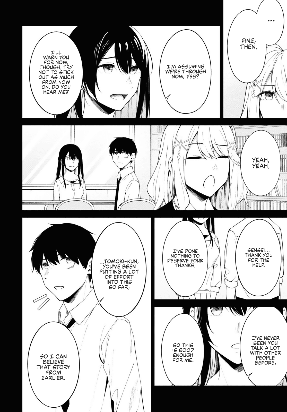 There's No Way a Side Character Like Me Could Be Popular, Right? Chapter 9 page 14 - Chapter 9